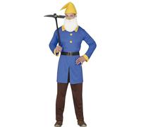 FIESTAS GUIRCA Costume da nano da uomo adulto taglia grande