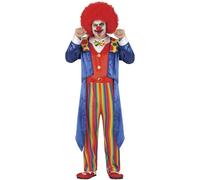 COSTUME CLOWN PAZZO ADULTO TAGLIA 46-48 (S)