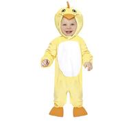 COSTUME PULCINO CARNEVALE ANIMALE VESTITO BAMBINO NEONATO UNISEX LITTLE CHICKEN