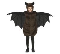 FIESTAS GUIRCA Costume da Pipistrello Peloso per Bambini 7-9 Anni