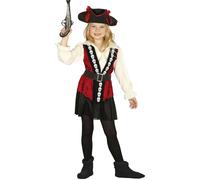 Fiestas Guirca Costume da piratessa per bambina età 5-6 anni