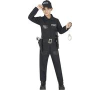 Fiestas Guirca Costume da poliziotto per bambino età 5-6 anni