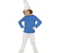 FIESTAS GUIRCA Costume da puffo per bambini, 3-4 anni