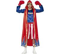 FIESTAS GUIRCA Costume da Pugile per Adulto Taglia M