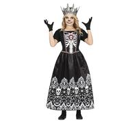 FIESTAS GUIRCA Costume da Regina Della Notte per Ragazze di 10-12 Anni