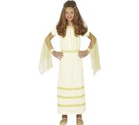 FIESTAS GUIRCA | Costume da Romana Bambina (5-6 Anni) - Abito, Cintura e