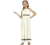 Fiestas Guirca Costume da dea Greca per Bambina età 5-6 Anni