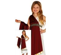 CARNEVALE HALLOWEEN VESTITO ANTICA ROMANA ROMANO IMPERATORE CESARE BAMBINO