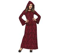FIESTAS GUIRCA Costume da strega mistica Cappuccetto Rosso - Maga Costume Halloween Donna