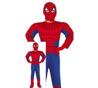 COSTUME CARNEVALE SPIDERMAN HERO BAMBINO VESTITO GUIRCA SPIDER MAN UOMO RAGNO
