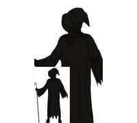 FIESTAS GUIRCA Costume da triste spietato per bambini - Costume da morte nera - Costume di Halloween per bambine e ragazzi dai 3 ai 4 anni