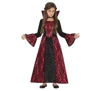 FIESTAS GUIRCA Costume da Vampiressa Glamour - Costume Bambina Halloween 7-9 Anni