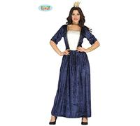 FIESTAS GUIRCA Costume Dama Medievale Blu