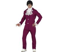 FIESTAS GUIRCA Costume di Austin Powers per Uomo