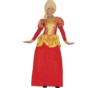 FIESTAS GUIRCA | Costume di Contessa per Donna - Vestito e Sottogonna - Costumi da Marchesa, Nobiltà e Aristocrazia per Halloween, Carnevale e Feste d'Epoca - Ideale per Adulte