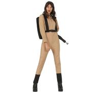 FIESTAS GUIRCA Costume Donna Squadra Spettri o Ombra con Zaino