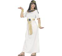 COSTUME CLEOPATRA CARNEVALE EGIZIANA VESTITO GUIRCA ADULTA REGINA EGITTO ABITO