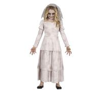 FIESTAS GUIRCA Costume Fantasma Triste Bambina con Abito e Velo