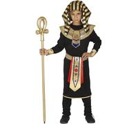 FIESTAS GUIRCA | Costume Faraone Egiziano Bambino - Nero e Oro