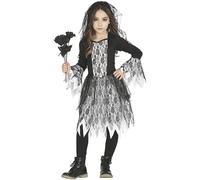 Costume da Sposa Gotica per Bambina T-3/4 Anni