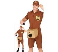 FIESTAS GUIRCA Costume impertinente da uomo da Consegna speciale - Costume da uomo divertente con un pacchetto speciale - Costume da uomo per addio al celibato, Taglia M