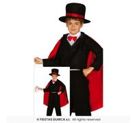 Fiestas Guirca Costume Magico Da Mago Deluxe Per Bambini, Multicolore, 3-12 Anni
