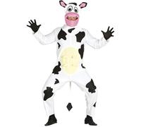 Fiestas Guirca Costume da mucca, multicolore, taglia M, 84996