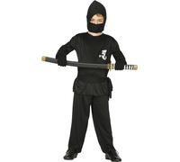 Costume Ninja Guerriero Bambino Giapponese Halloween Carnevale Cosplay 3/4