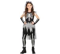 FIESTAS GUIRCA Costume Ragazza Teschio per Ragazza