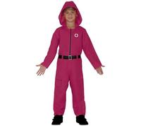 Fiestas Guirca Costume da Gamer Cappuccio Rosso per bambino Taglia 7-9 anni