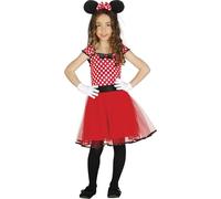 COSTUME TOPOLINA TAGLIA 3-4 ANNI MINNIE