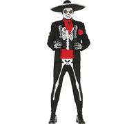 COSTUME SCHELETRO MESSICANO TG. M