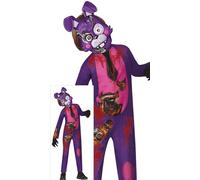 FIESTAS GUIRCA Creepy Killer Robot Costume da Ragazzo - Costume da burattino Assassino - Costumi di Halloween per Ragazzi Età 7-9 Anni