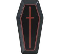 FIESTAS GUIRCA | Display 12 Feretri con Gel (7x3 cm) - Accessorio per Dolcetto o Scherzetto per Halloween e Feste di TERRORE- Ideale per Decorazione di Eventi e Celebrazioni - Nero e Rosso