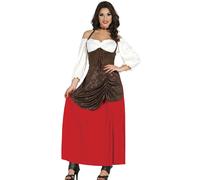 Fiestas Guirca Donna Locandiere Vestito Costume (FG820)