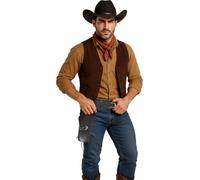 FIESTAS GUIRCA Fondina Steampunk in Simil Pelle Uomo