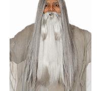 FIESTAS GUIRCA Gandalf Wizard Long Grey Beard