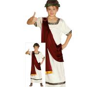COSTUME IMPERATORE ROMANO BAMBINO 5-6 ANNI