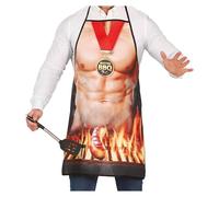 FIESTAS GUIRCA Grembiule cattivo Mr Barbecue per adulti