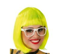 FIESTAS GUIRCA GUI4941 - parrucca semi-lunga gialla (contenitore scatola)