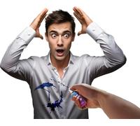 FIESTAS GUIRCA | Inchiostro Magico Scherzo Blu - Accessorio Divertente per Feste e Celebrazioni - Ideale per Halloween, Carnevale ed Eventi in Maschera - Gag per Tutti gli Utenti - Blu