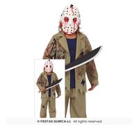 Fiestas Guirca Jazz Dead Hockey Costume Carnevale Halloween Ragazzi 3-12 Anni