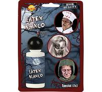 FIESTAS GUIRCA | Lattice Bianco (28 ml) - Trucco per Halloween, Carnevale e Feste a Tema - Accessorio per Costumi per Effetti Speciali, Sangue e Lattice - Ideale per Bambini e Adulti - Bianco
