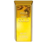 FIESTAS GUIRCA | Lingotto d'Oro Finto (16x4,5 cm) - Accessorio per Costume per Feste da Poliziotti, Principi del Deserto e Ladri - Ideale per Halloween e Carnevale - Per Bambini e Adulti - Oro