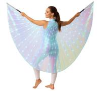 FIESTAS GUIRCA Mantello Alato Iris con Luce
