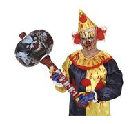 FIESTAS GUIRCA | Martello Gonfiabile da Clown (90 cm) - Accessorio Divertente per Costume da Circo e Halloween - Ideale per Feste di Clown e Celebrazioni - Per Bambini e Adulti - Multicolore