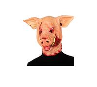 Adulto Halloween Horror Maiale Maschera Gory Wild Cinghiale Testa Nuovo Fg