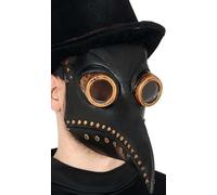FIESTAS GUIRCA Maschera in lattice Doctor Peste Nero