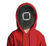 FIESTAS GUIRCA Maschera Infantile The Gamer Quadrato PVC