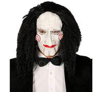 MASCHERA MARIONETTA CON CAPELLI IN LATTICE